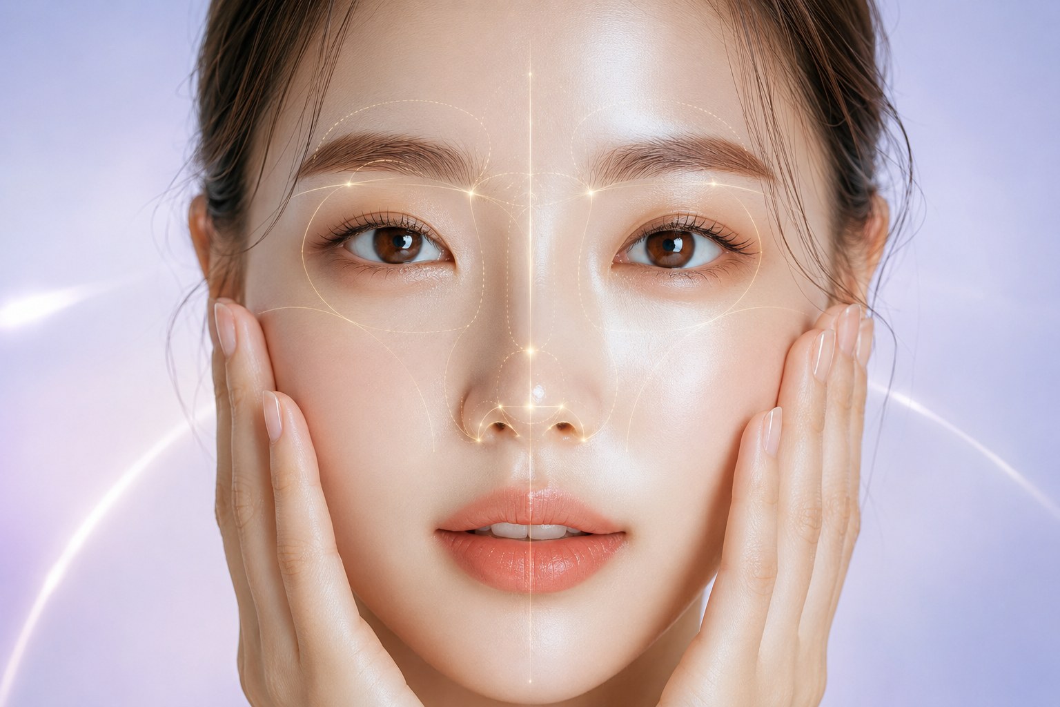 T區四件套臉部美學示意